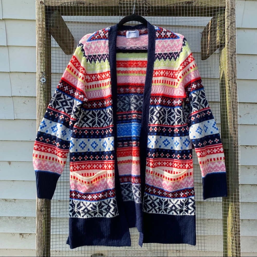 Old Navy multicolored cardigan